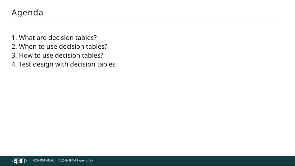 Decision table testing Judit Nahaj - slide 2 of 32