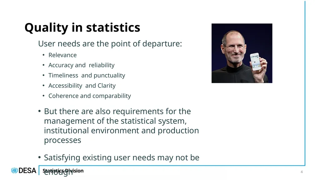 The UN National Quality Assurance Framework for - slide 4 of 21