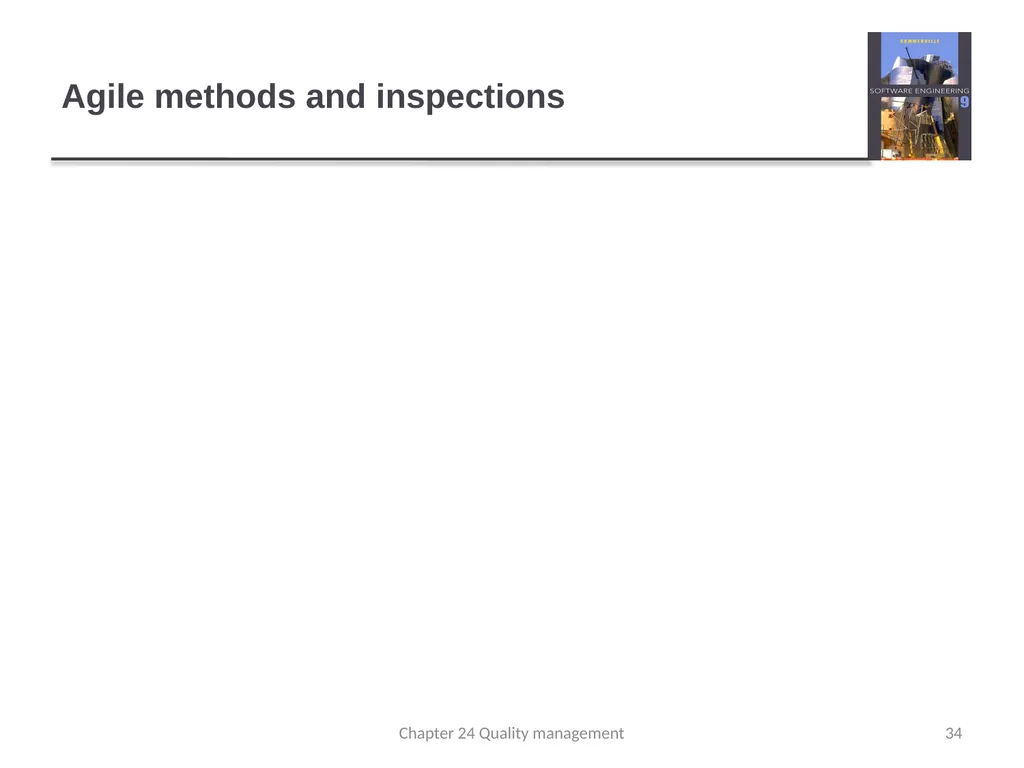 Chapter 24 - Quality Management Lecture 1 1 - slide 34 of 97
