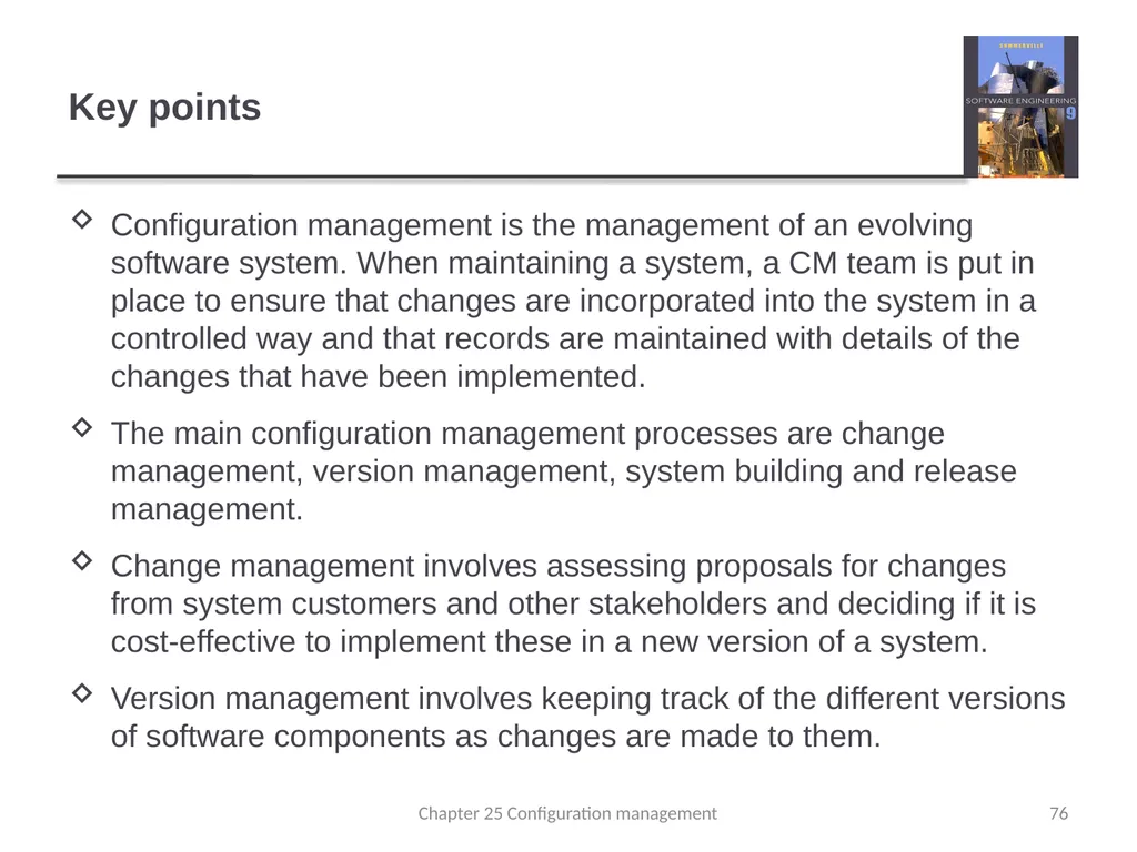 Chapter 24 - Quality Management Lecture 1 1 - slide 76 of 97