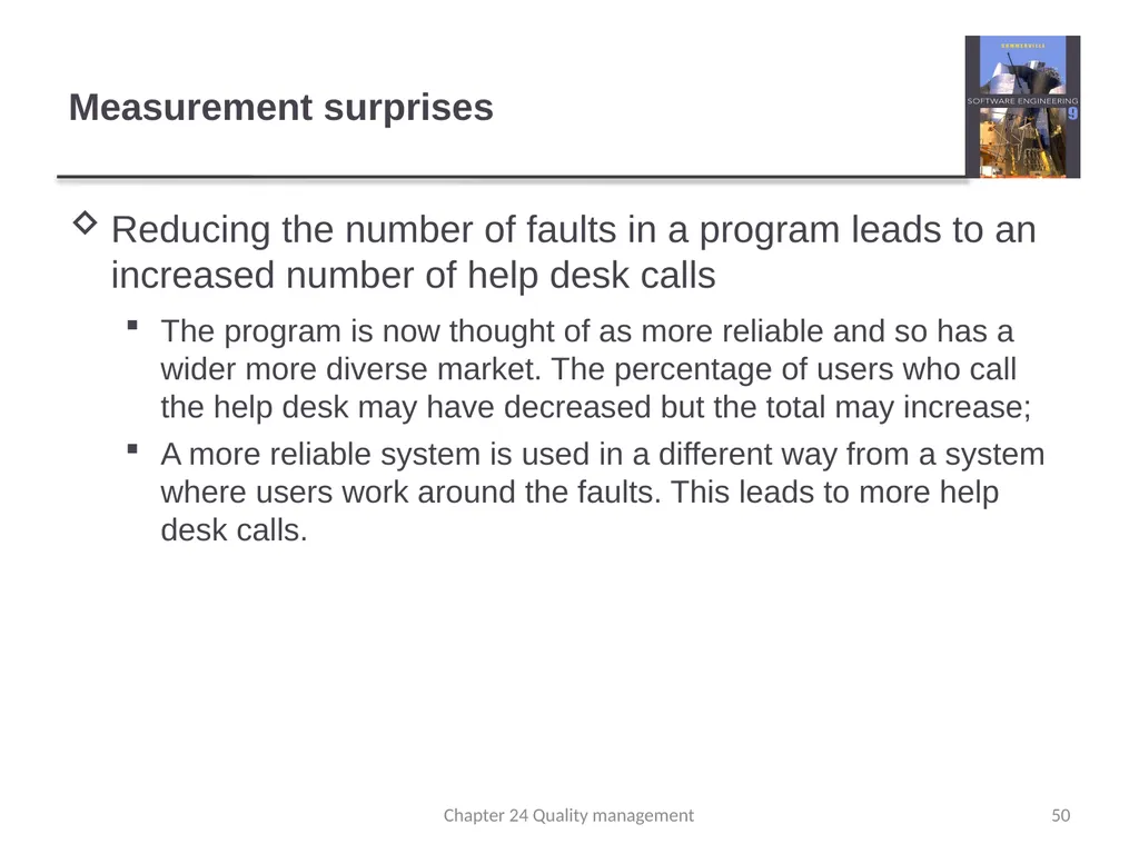 Chapter 24 - Quality Management Lecture 1 1 - slide 50 of 97