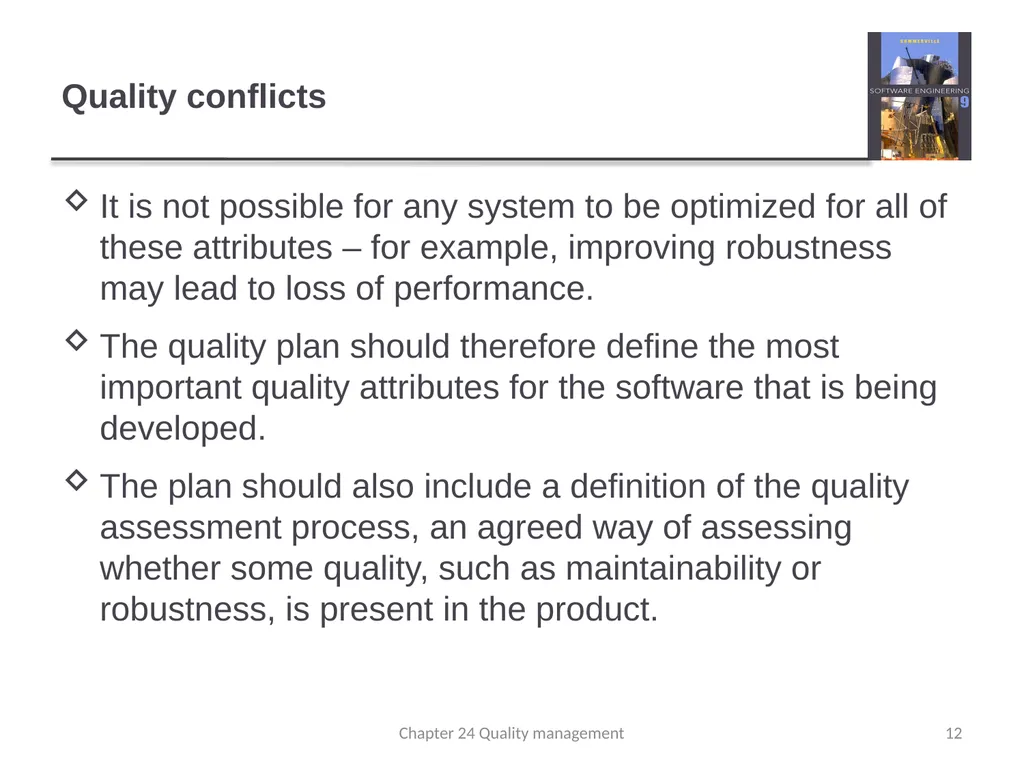 Chapter 24 - Quality Management Lecture 1 1 - slide 12 of 97