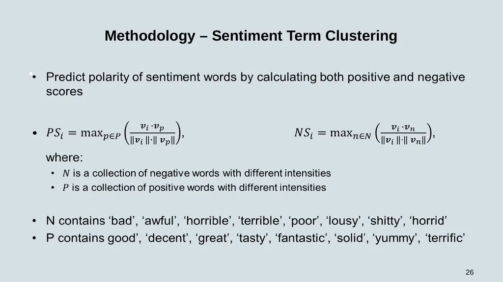 WEB-SOBA: Word Embeddings-Based Semi-automatic - slide 26 of 35