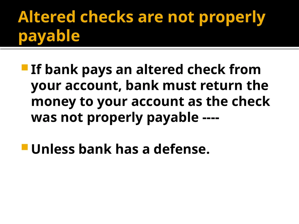 Forgery and Alteration Forgery – First Step - slide 79 of 86