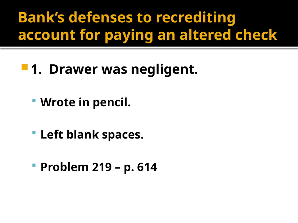Forgery and Alteration Forgery – First Step - slide 80 of 86