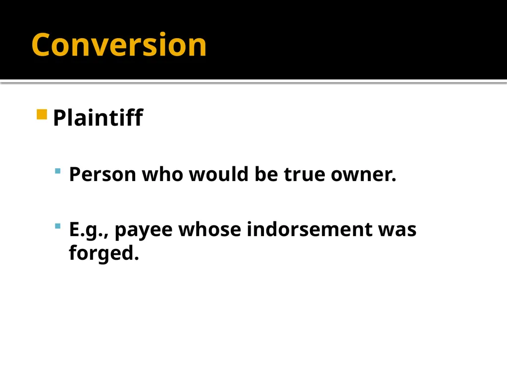 Forgery and Alteration Forgery – First Step - slide 37 of 86