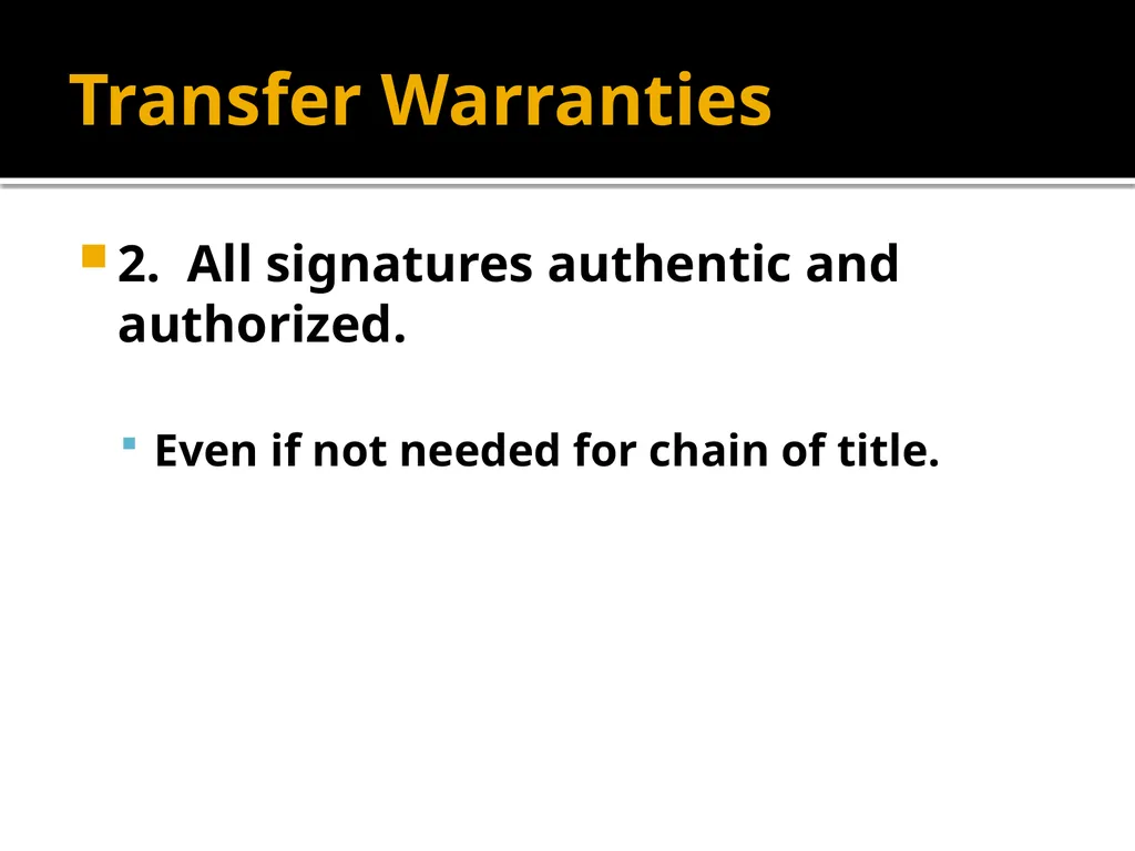 Forgery and Alteration Forgery – First Step - slide 12 of 86