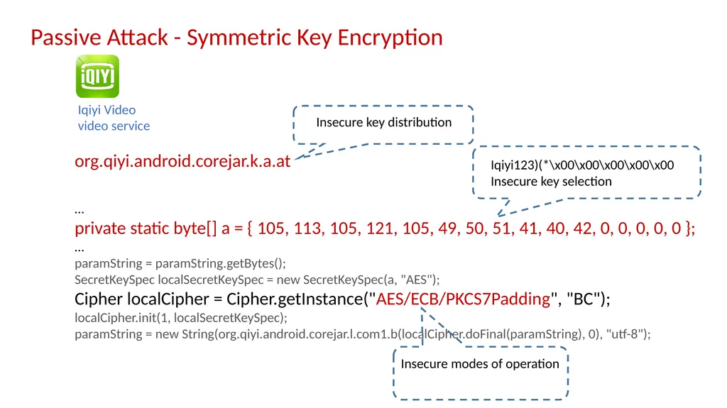 AppCracker: Widespread Vulnerabilities in User and - slide 15 of 30