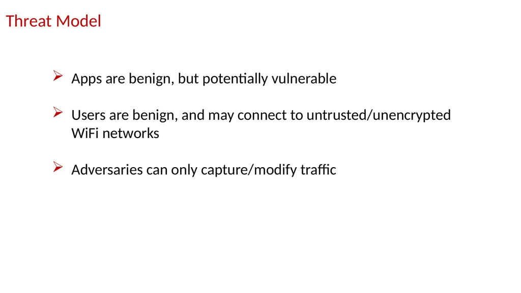AppCracker: Widespread Vulnerabilities in User and - slide 7 of 30