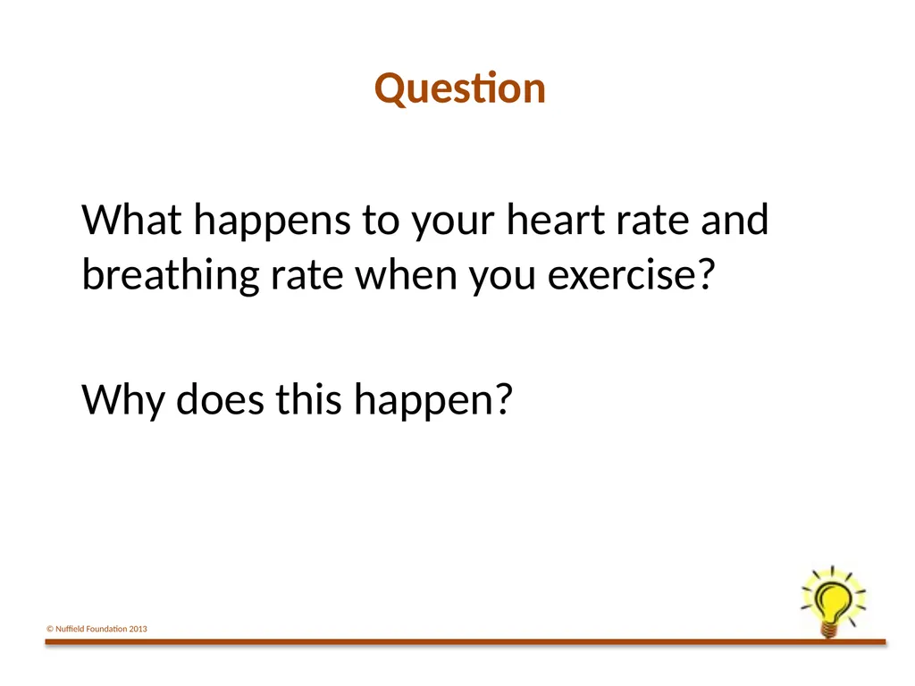 Practical Work for Learning Heart rate, breathing - slide 3 of 9