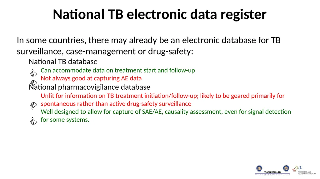 Training package on active tuberculosis drug - slide 6 of 12