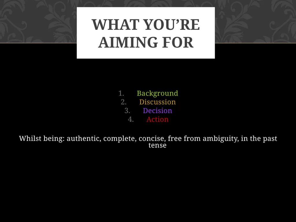 BA III ENGLISH (Technical Writing) SEC 301 - slide 10 of 17