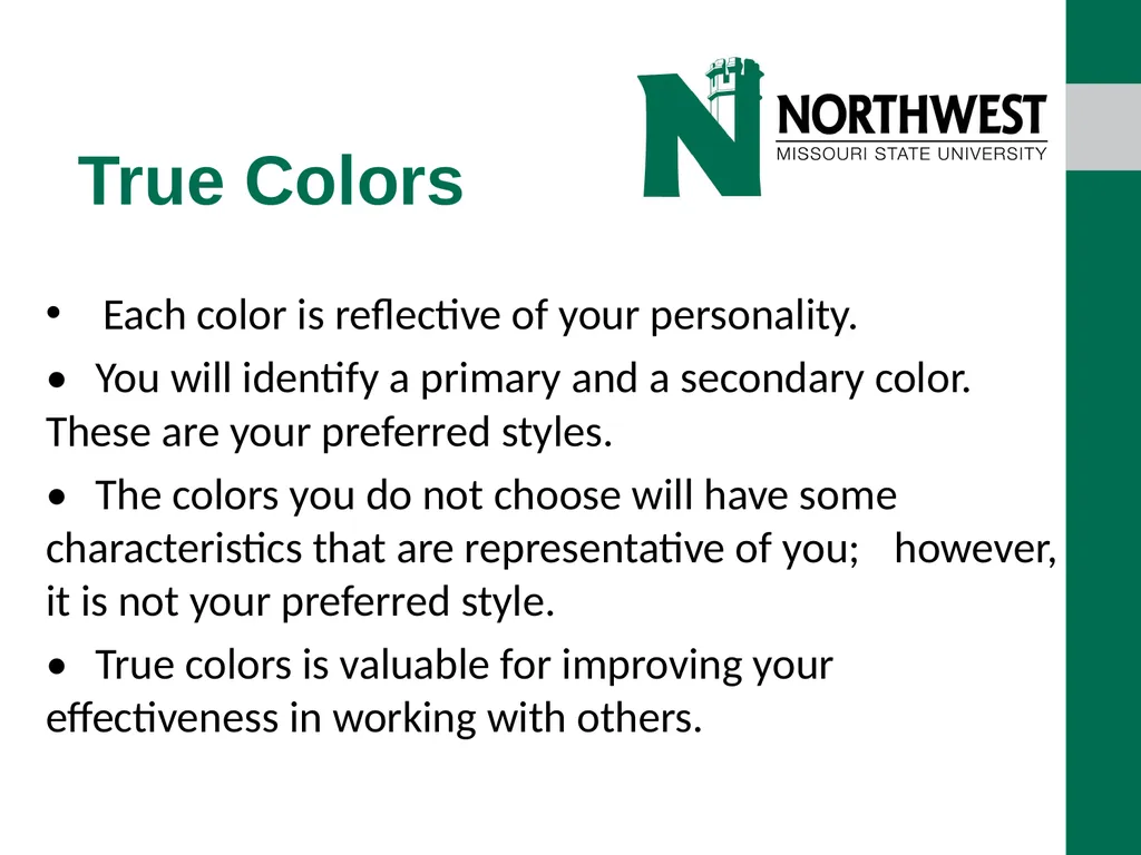 What Color are You? A Guide for Student - slide 4 of 22
