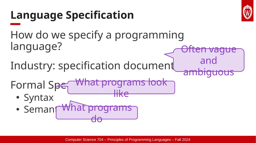 Instructor: Ethan Cecchetti Comp Sci 704 - slide 7 of 15