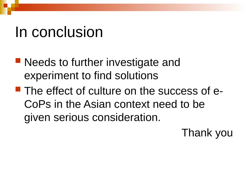 Creating and Fostering e-communities of Practice - slide 31 of 31