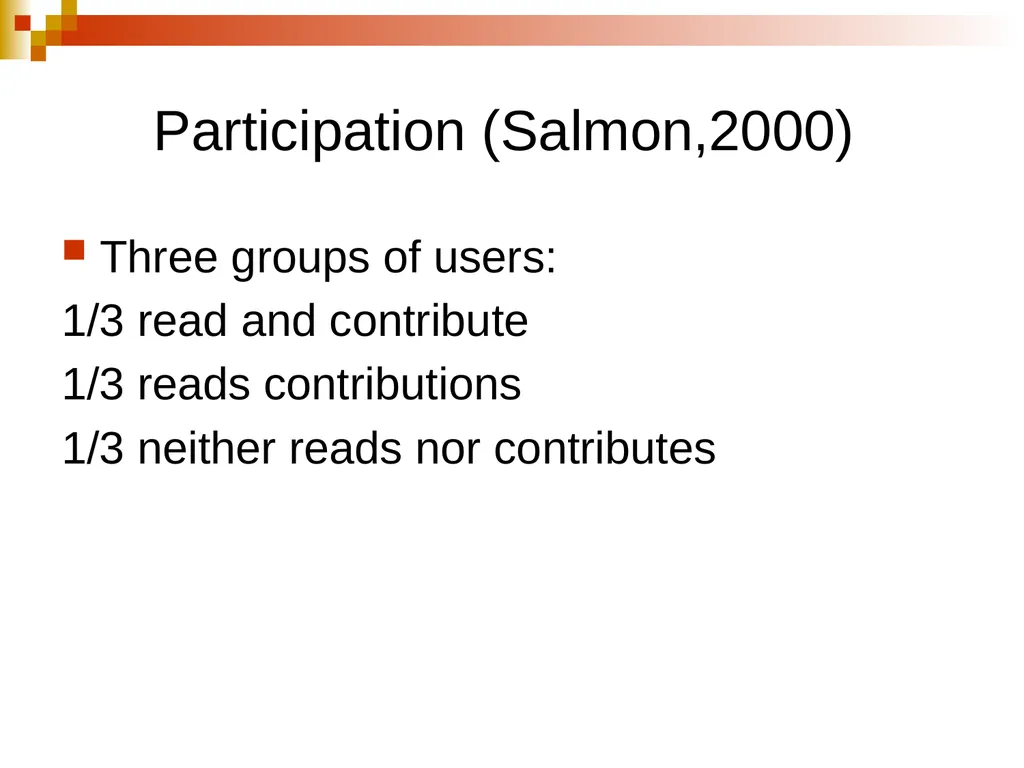 Creating and Fostering e-communities of Practice - slide 13 of 31