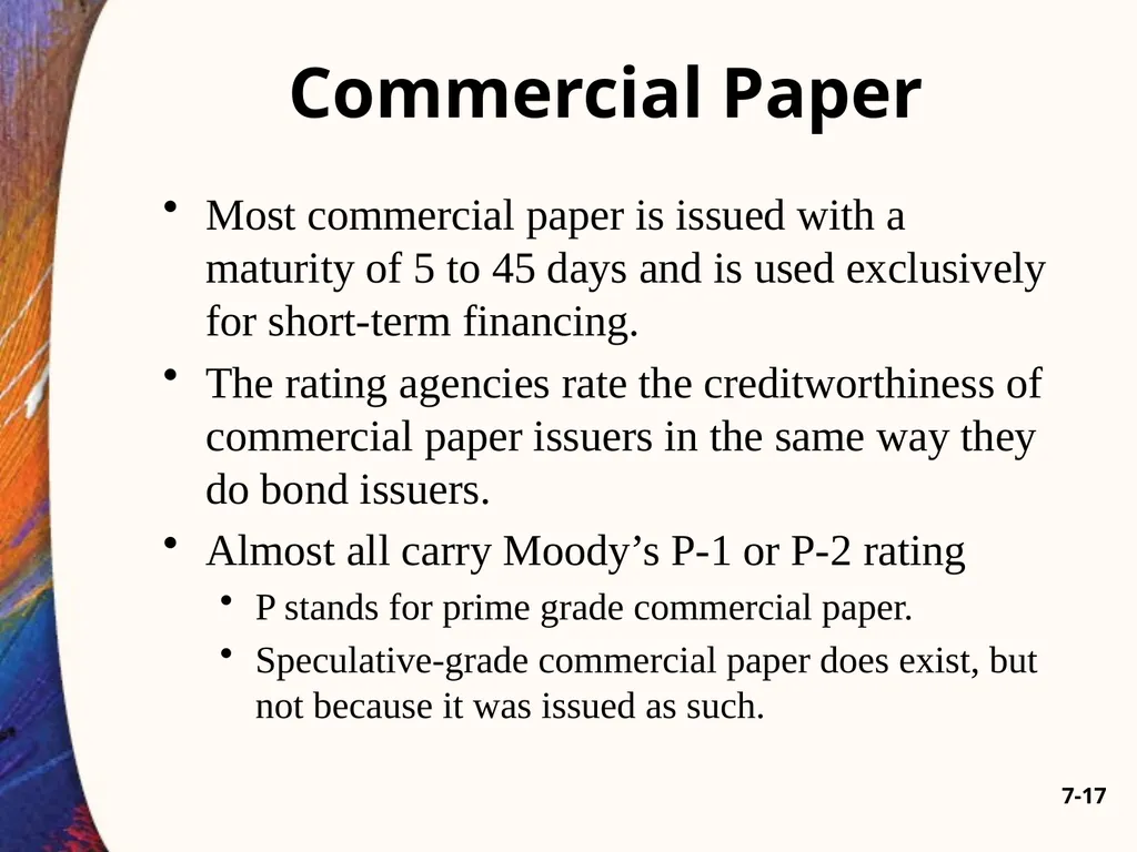 Chapter Seven 7-2 Introduction Changes in bond - slide 17 of 67