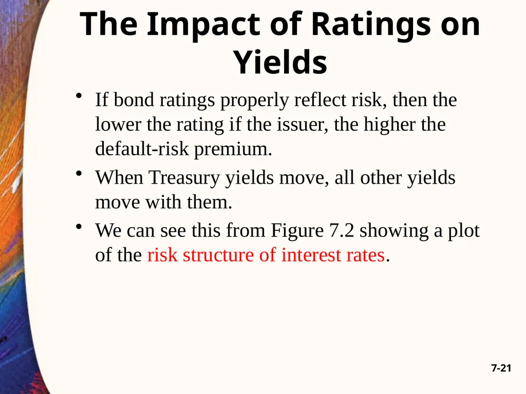 Chapter Seven 7-2 Introduction Changes in bond - slide 21 of 67