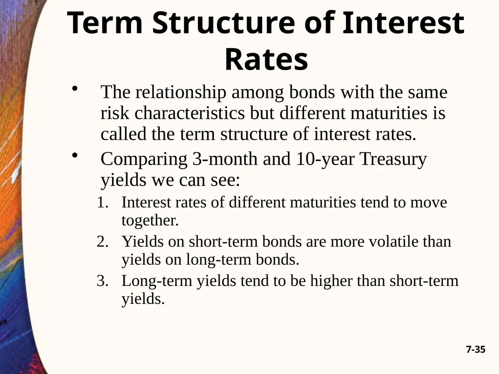 Chapter Seven 7-2 Introduction Changes in bond - slide 35 of 67