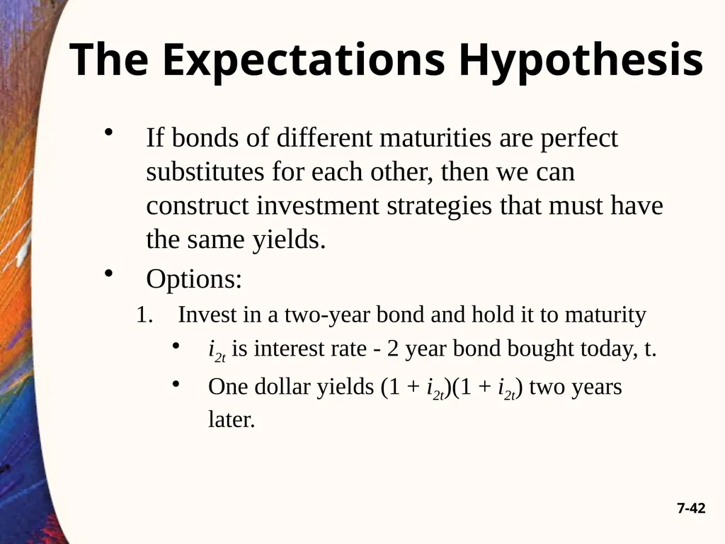 Chapter Seven 7-2 Introduction Changes in bond - slide 42 of 67
