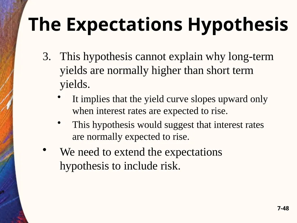 Chapter Seven 7-2 Introduction Changes in bond - slide 48 of 67