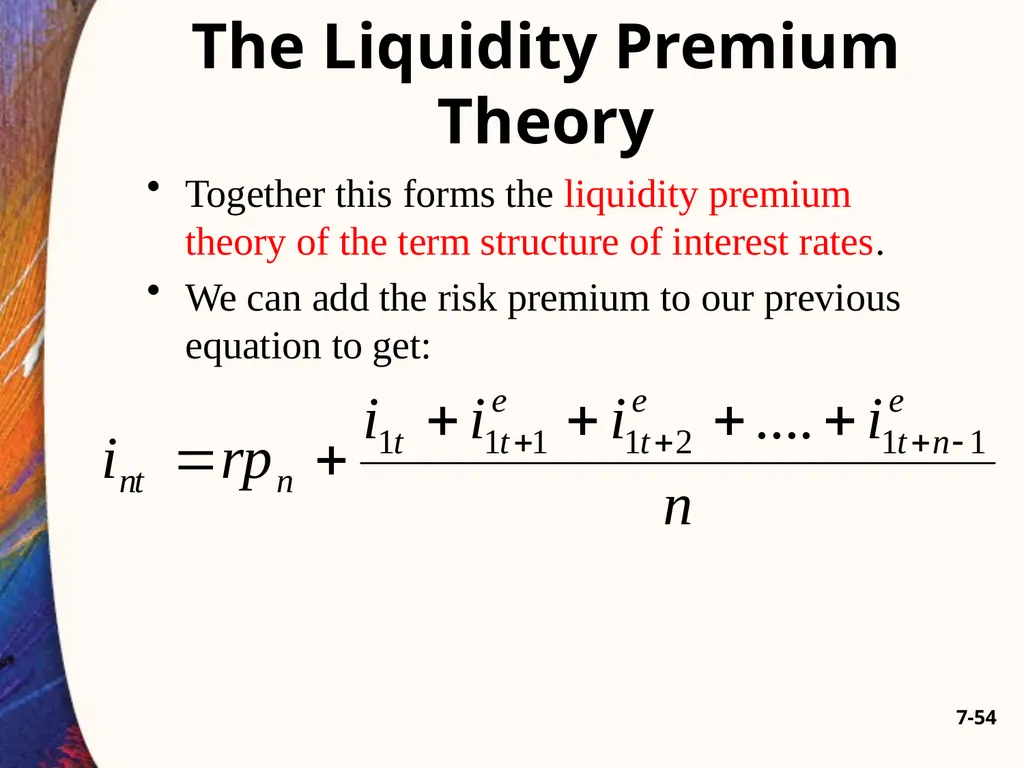 Chapter Seven 7-2 Introduction Changes in bond - slide 54 of 67