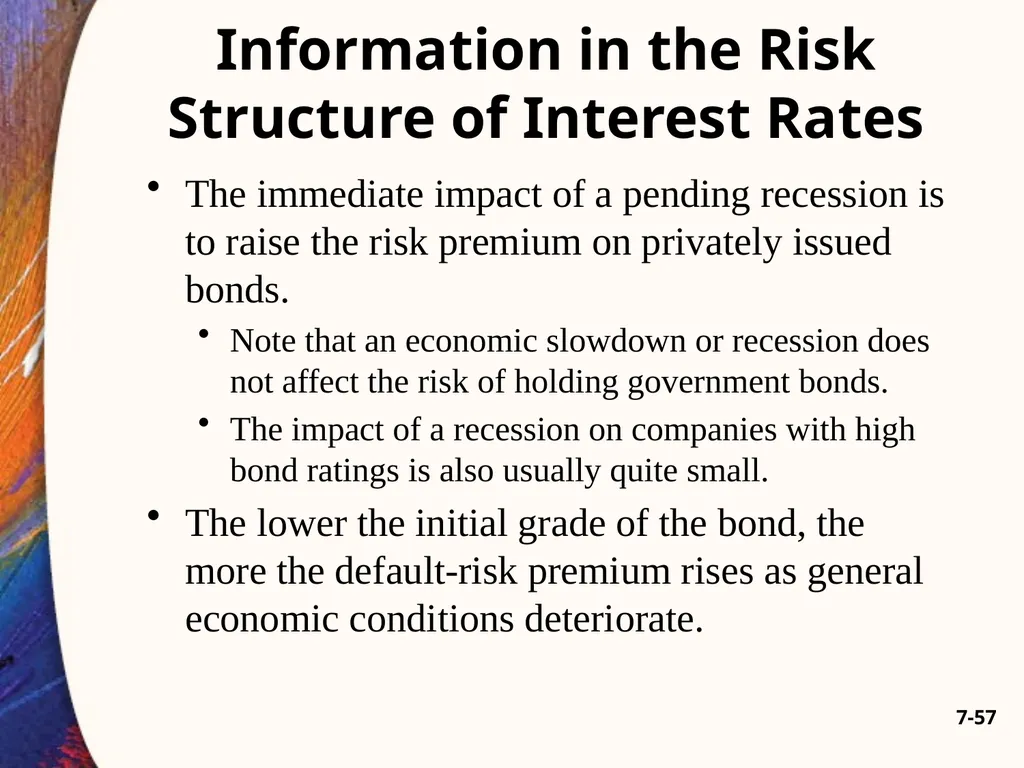 Chapter Seven 7-2 Introduction Changes in bond - slide 57 of 67