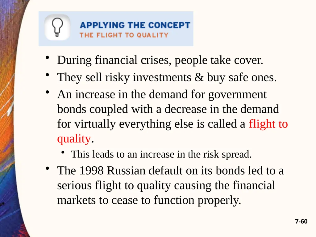 Chapter Seven 7-2 Introduction Changes in bond - slide 60 of 67