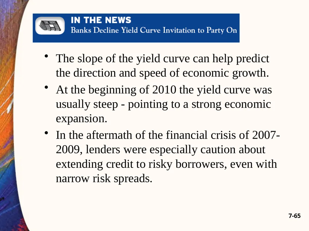 Chapter Seven 7-2 Introduction Changes in bond - slide 65 of 67