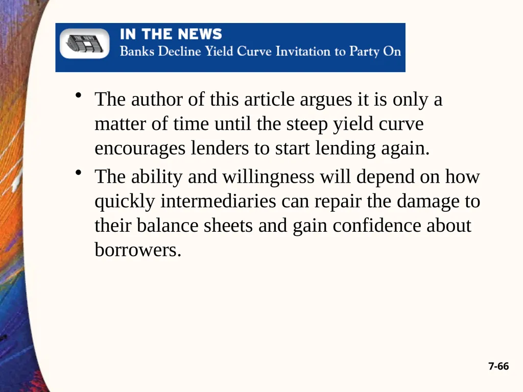Chapter Seven 7-2 Introduction Changes in bond - slide 66 of 67