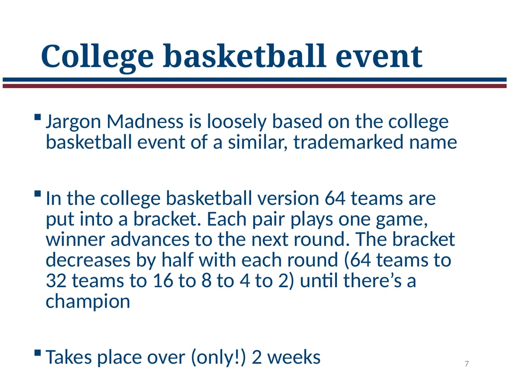 Jargon Madness: A plain language exercise Laura - slide 7 of 34