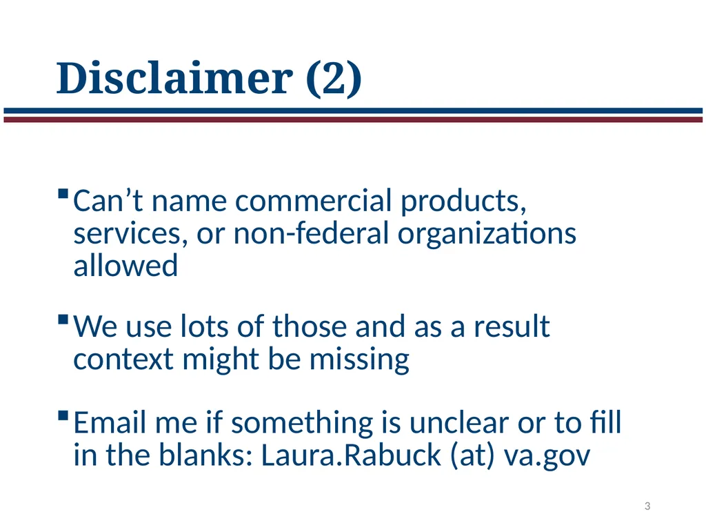 Jargon Madness: A plain language exercise Laura - slide 3 of 34