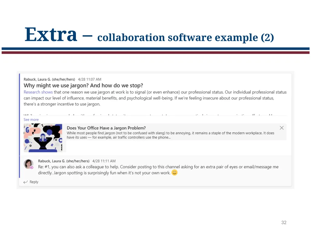 Jargon Madness: A plain language exercise Laura - slide 32 of 34