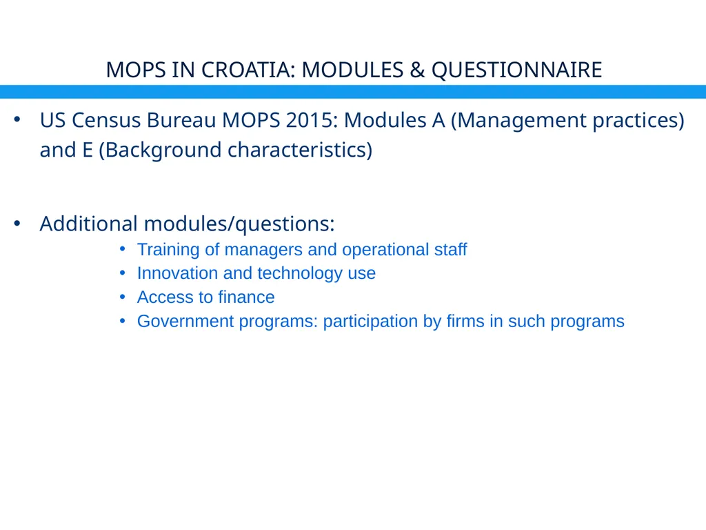 Management Practices in Croatia: Drivers & - slide 8 of 47