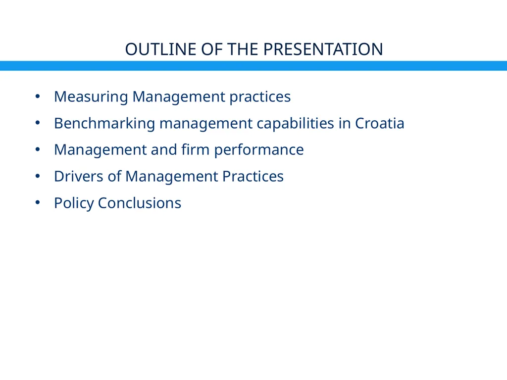 Management Practices in Croatia: Drivers & - slide 4 of 47