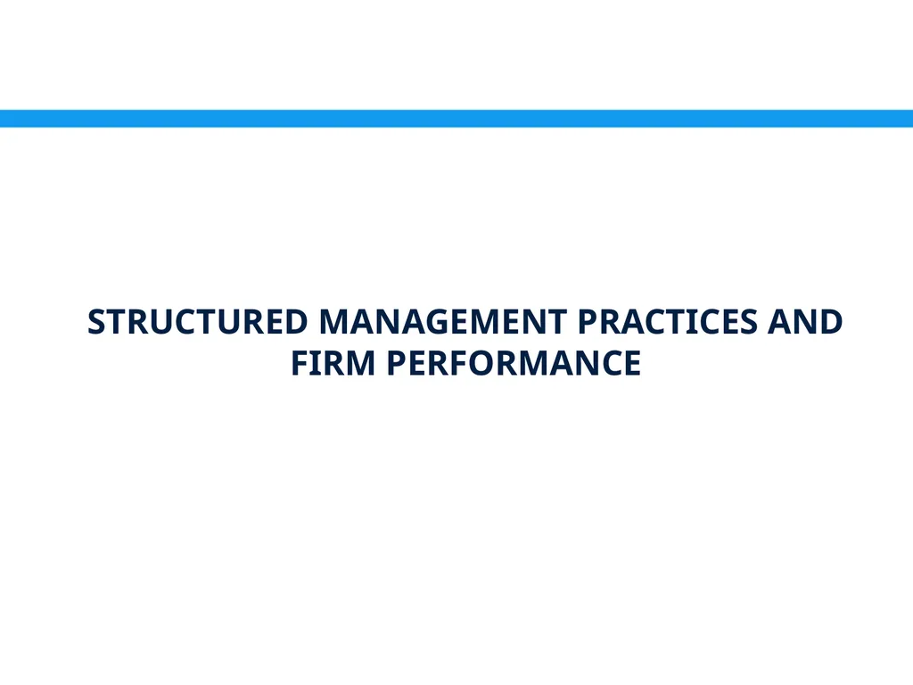 Management Practices in Croatia: Drivers & - slide 18 of 47