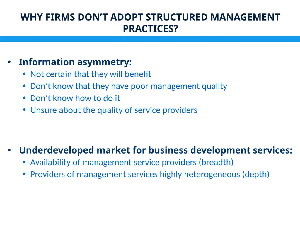 Management Practices in Croatia: Drivers & - slide 25 of 47