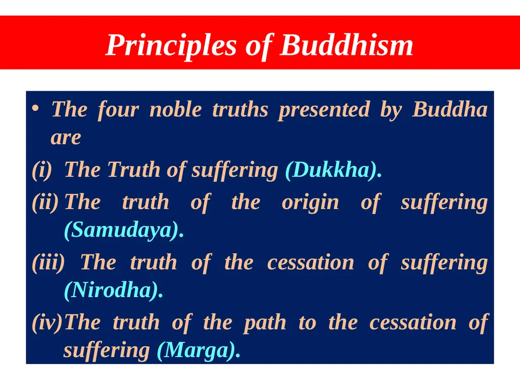 Buddhism Dr. Kasturi Karmakar Assistant Professor - slide 3 of 19