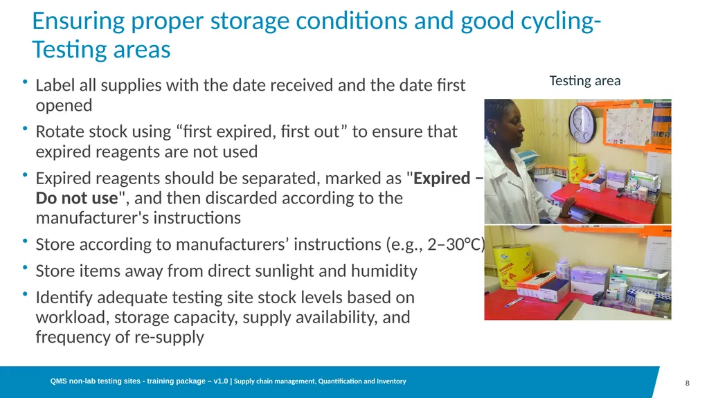 05 Supply chain and inventory management at - slide 8 of 23