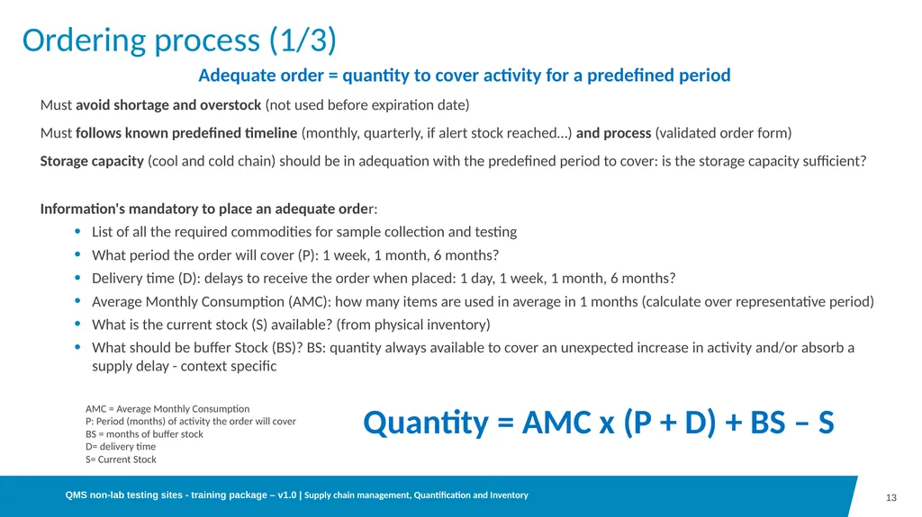 05 Supply chain and inventory management at - slide 13 of 23
