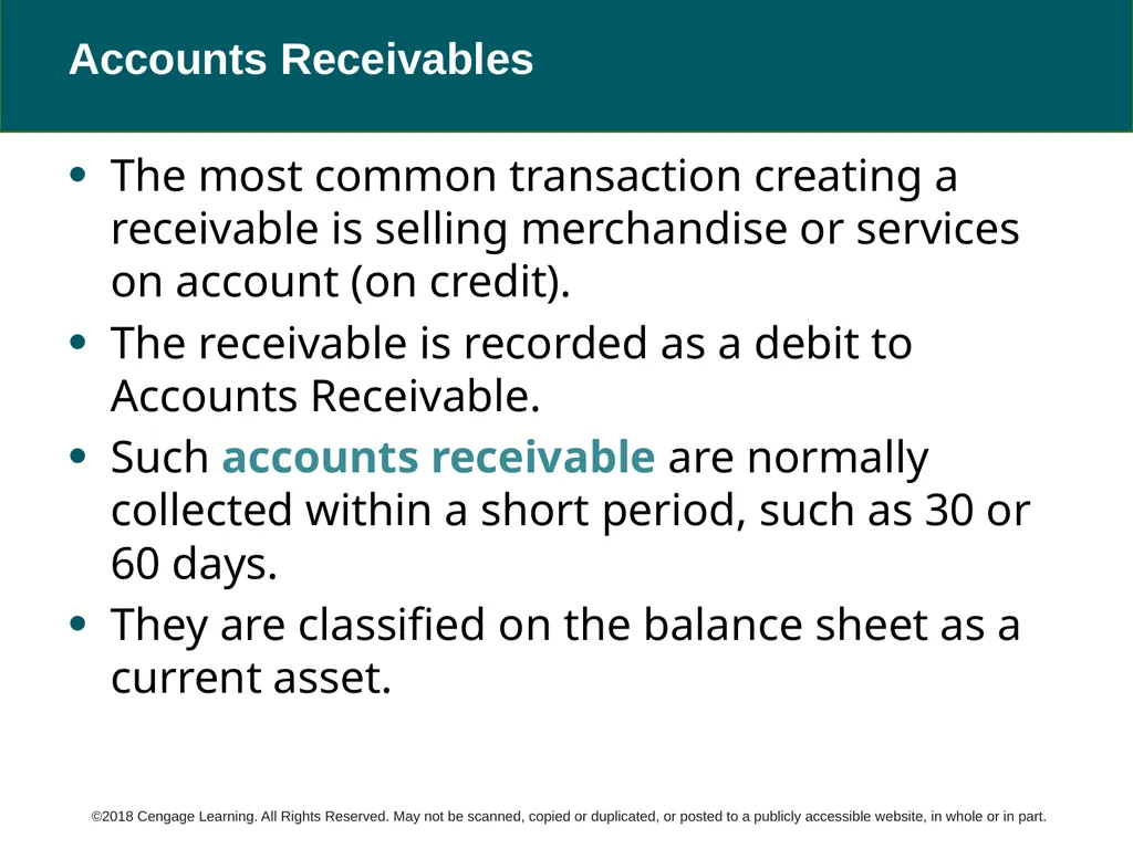 Warren Reeve Duchac Accounting 27e Receivables 9 C - slide 3 of 22