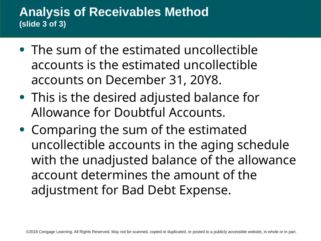 Warren Reeve Duchac Accounting 27e Receivables 9 C - slide 15 of 22