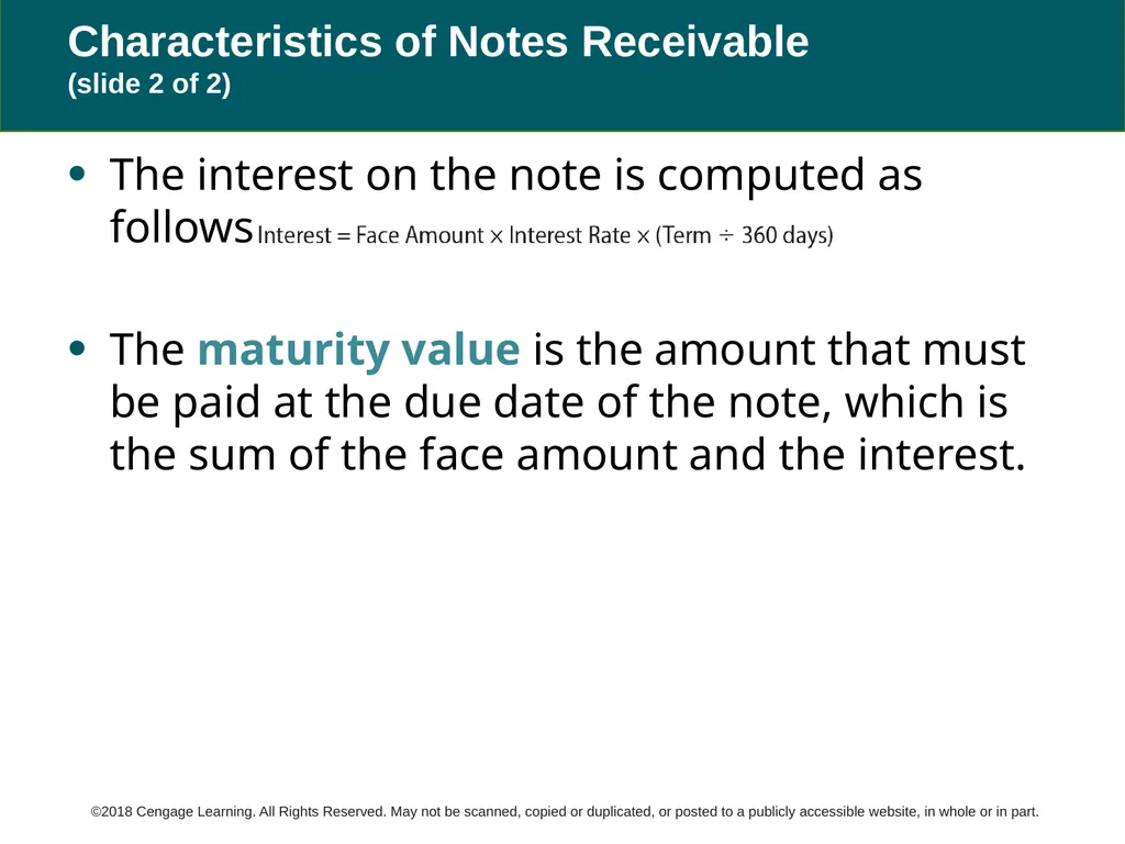 Warren Reeve Duchac Accounting 27e Receivables 9 C - slide 18 of 22