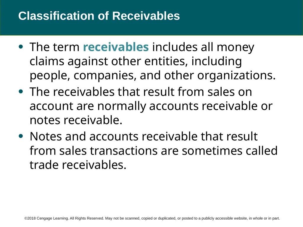 Warren Reeve Duchac Accounting 27e Receivables 9 C - slide 2 of 22