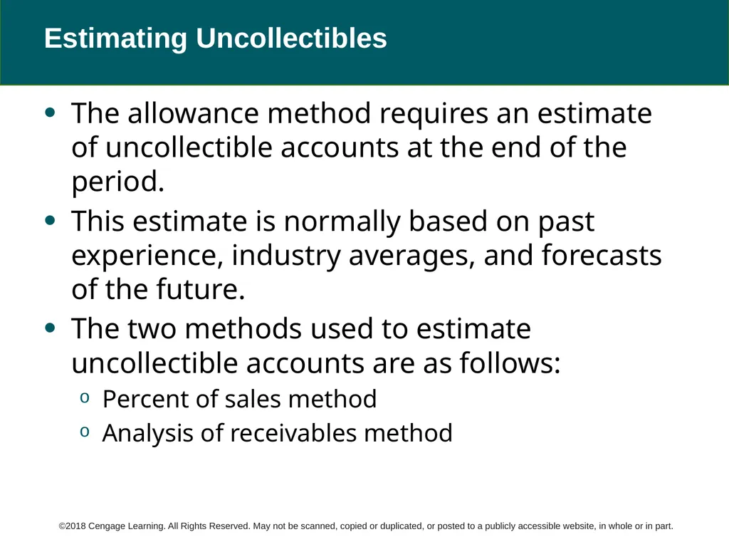 Warren Reeve Duchac Accounting 27e Receivables 9 C - slide 11 of 22