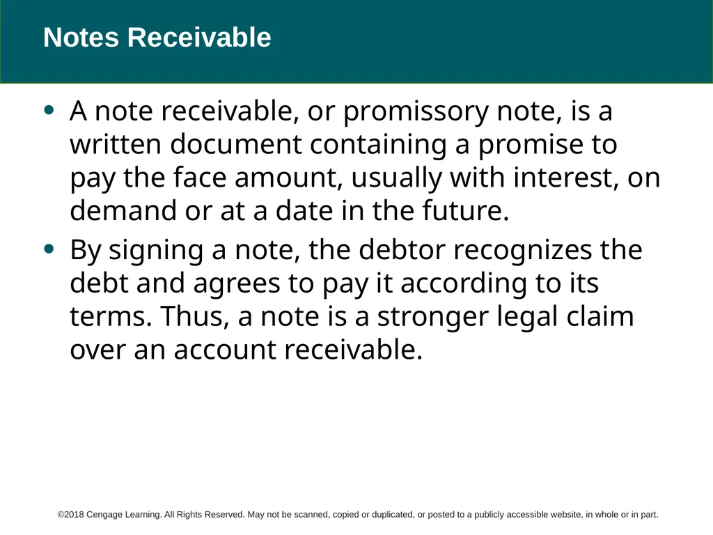 Warren Reeve Duchac Accounting 27e Receivables 9 C - slide 16 of 22