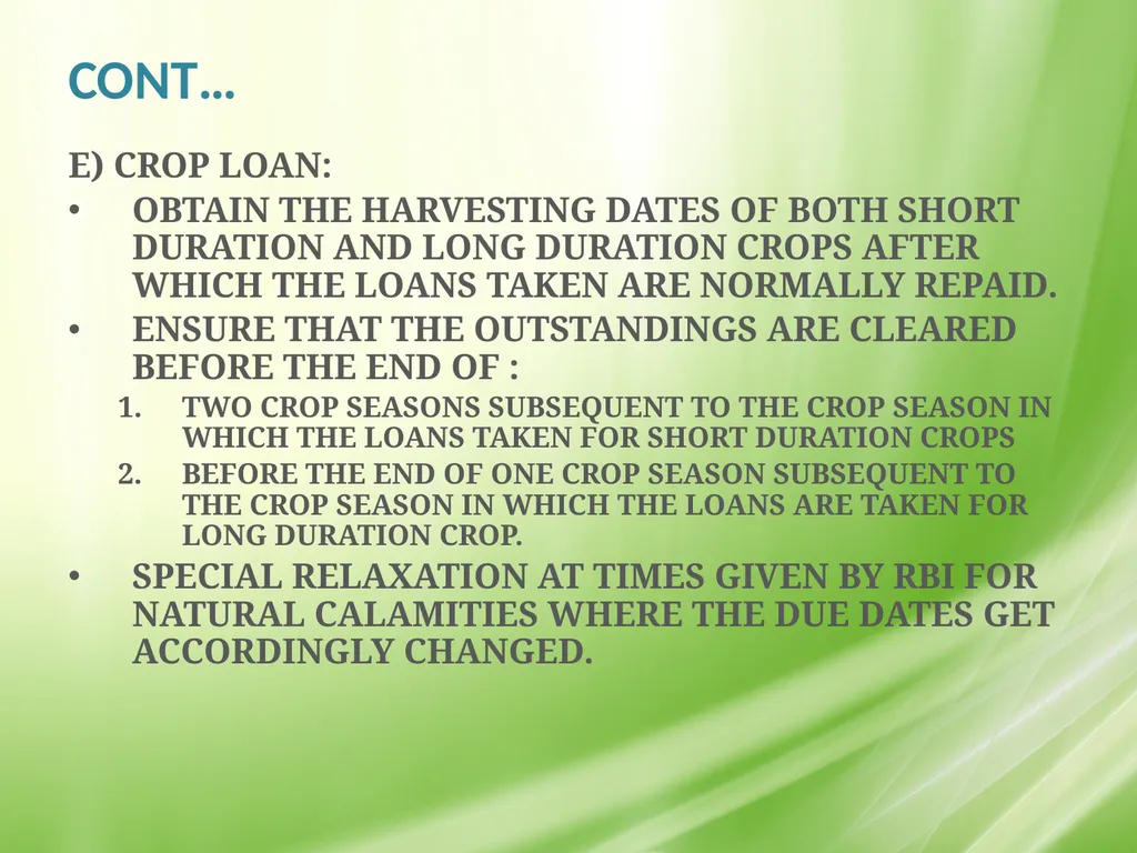 IRAC NORMS OF RBI, EXECUTION GUIDANCE ON CERTAIN - slide 17 of 44