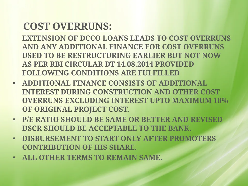 IRAC NORMS OF RBI, EXECUTION GUIDANCE ON CERTAIN - slide 29 of 44
