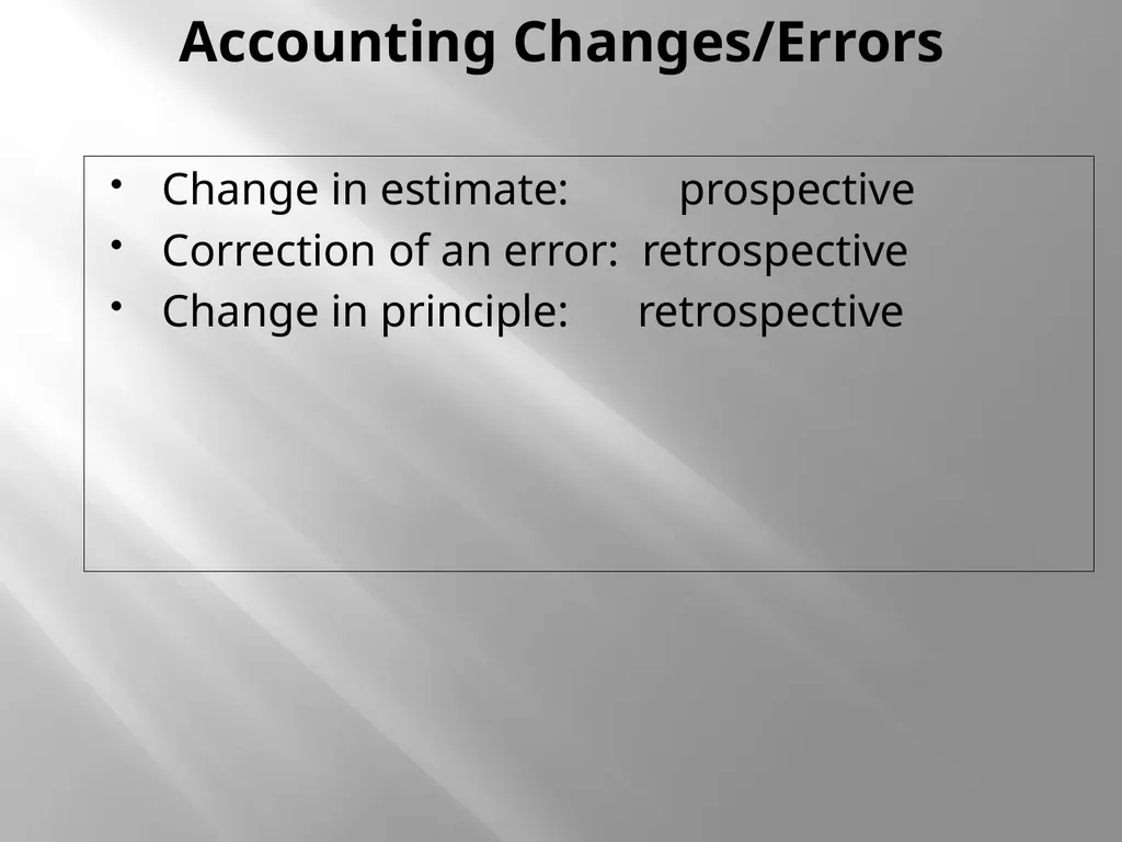 INTERMEDIATE FINANCIAL ACCOUNTING CHAPTER 20 1 - slide 8 of 14