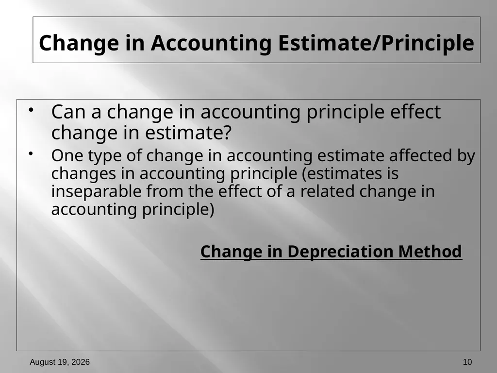 INTERMEDIATE FINANCIAL ACCOUNTING CHAPTER 20 1 - slide 10 of 14